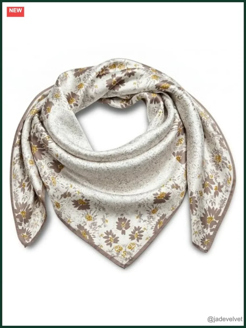 Pure Mulberry Silk Scarf – 11 Styling Ways – Lightweight Wrap - Neck Scarf
